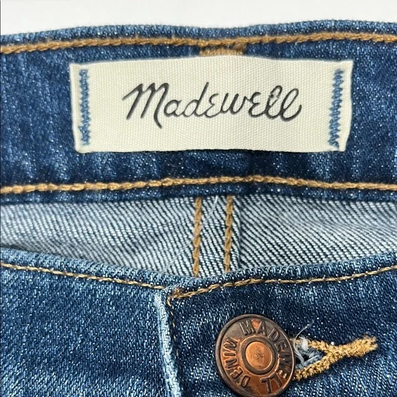 Madewell Dark Blue Slim Jeans - Picture 3 of 12